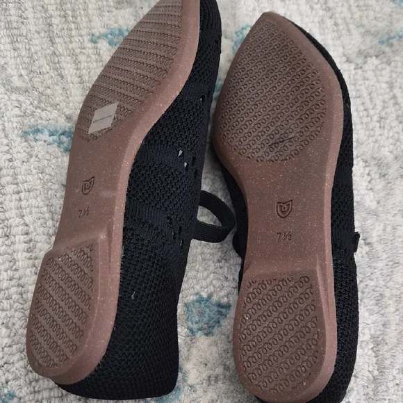 Rothy's Black and Blue Knit Flats - Picture 2 of 2